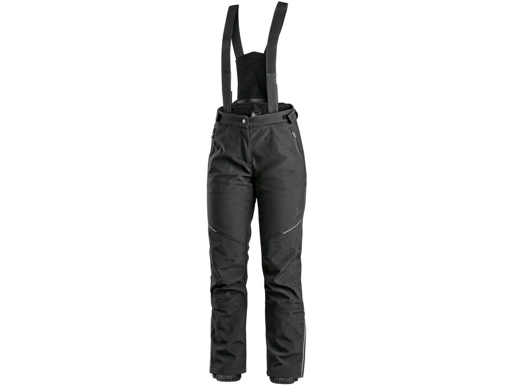 Nohavice CXS TRENTON, zimný softshell, dámske, čierne, vel. 46